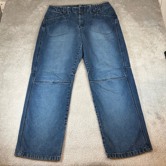 Marithe Francois Girbaud Other - Vintage 90s Marithe Francois Girbaud Jeans Mens 38 Baggy Shuttle‎ Knee Wide Leg